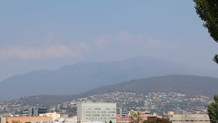Smoke warning issued for Hobart