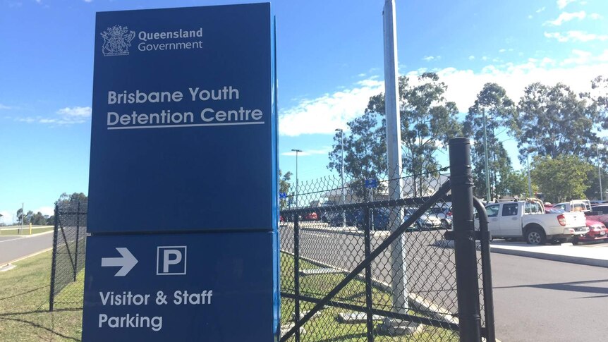 Signage of Brisbane Youth Detention Centre at Wacol