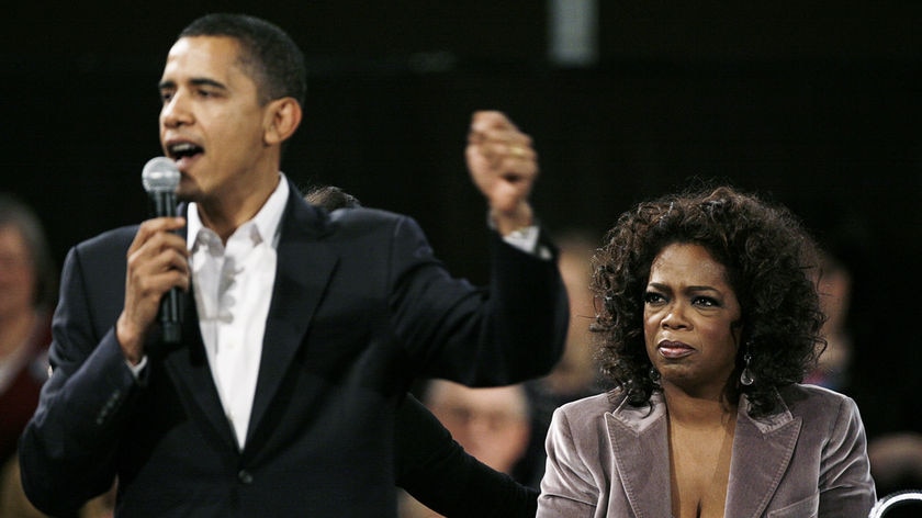 Senator Barack Obama's campaign developed momentum after his endorsement by Oprah Winfrey.