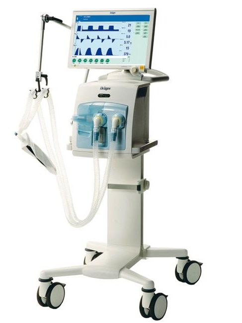 A ventilator machine