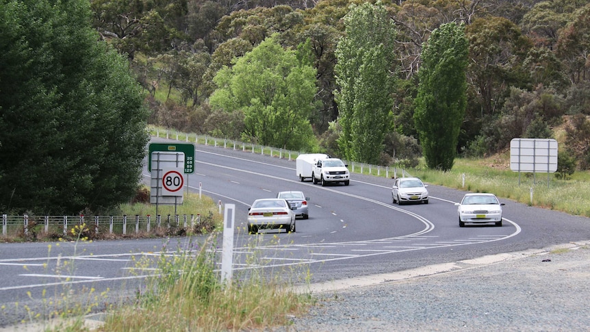 The crash occurred on the Kings Highway near Braidwood in southern NSW.