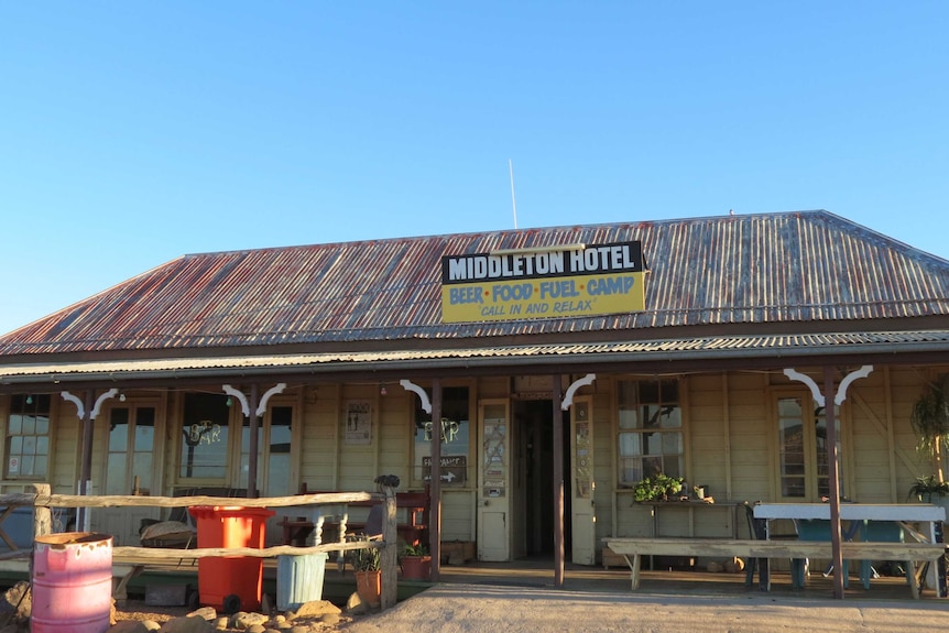 Middleton Hotel, 170 kilometres west of Winton in central-west Queensland