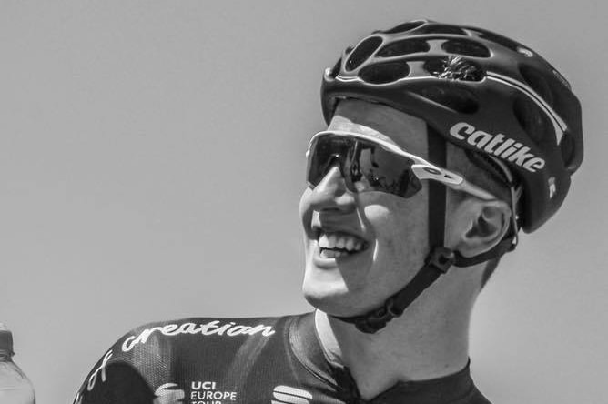 Cyclist Jason Lowndes smiling.