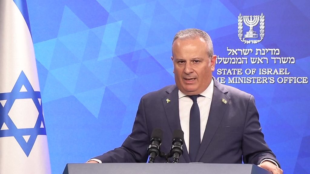 Israeli spokesperson speaking.