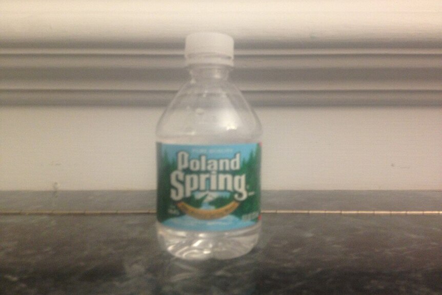 Marco Rubio's water bottle