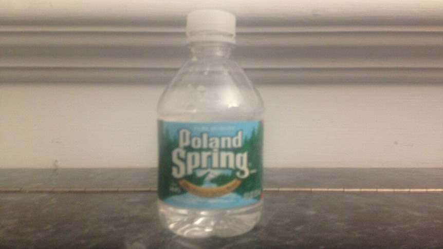 Marco Rubio's water bottle