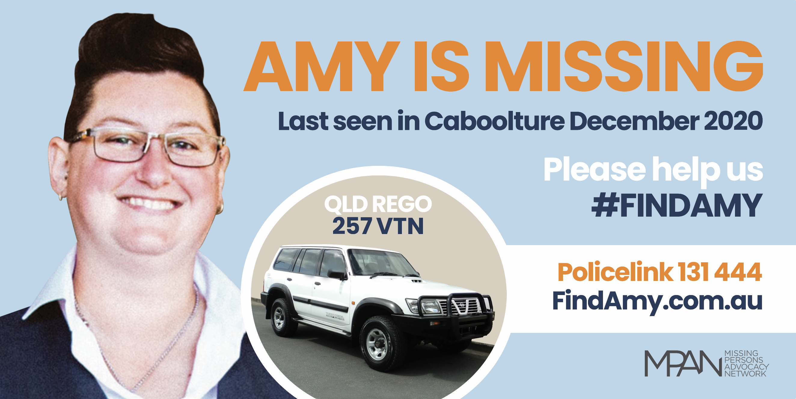 Billboard appealing for help to find missing Caboolture mum Amy Schulkins to be unveiled on July 31, 2021