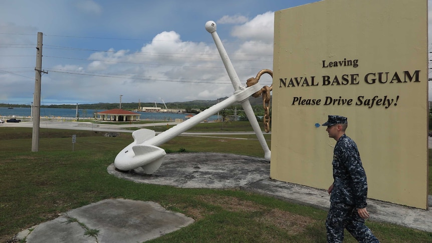 US Naval Base in Guam