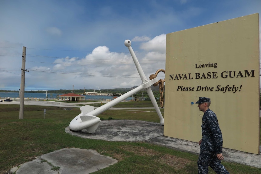 US Naval Base in Guam