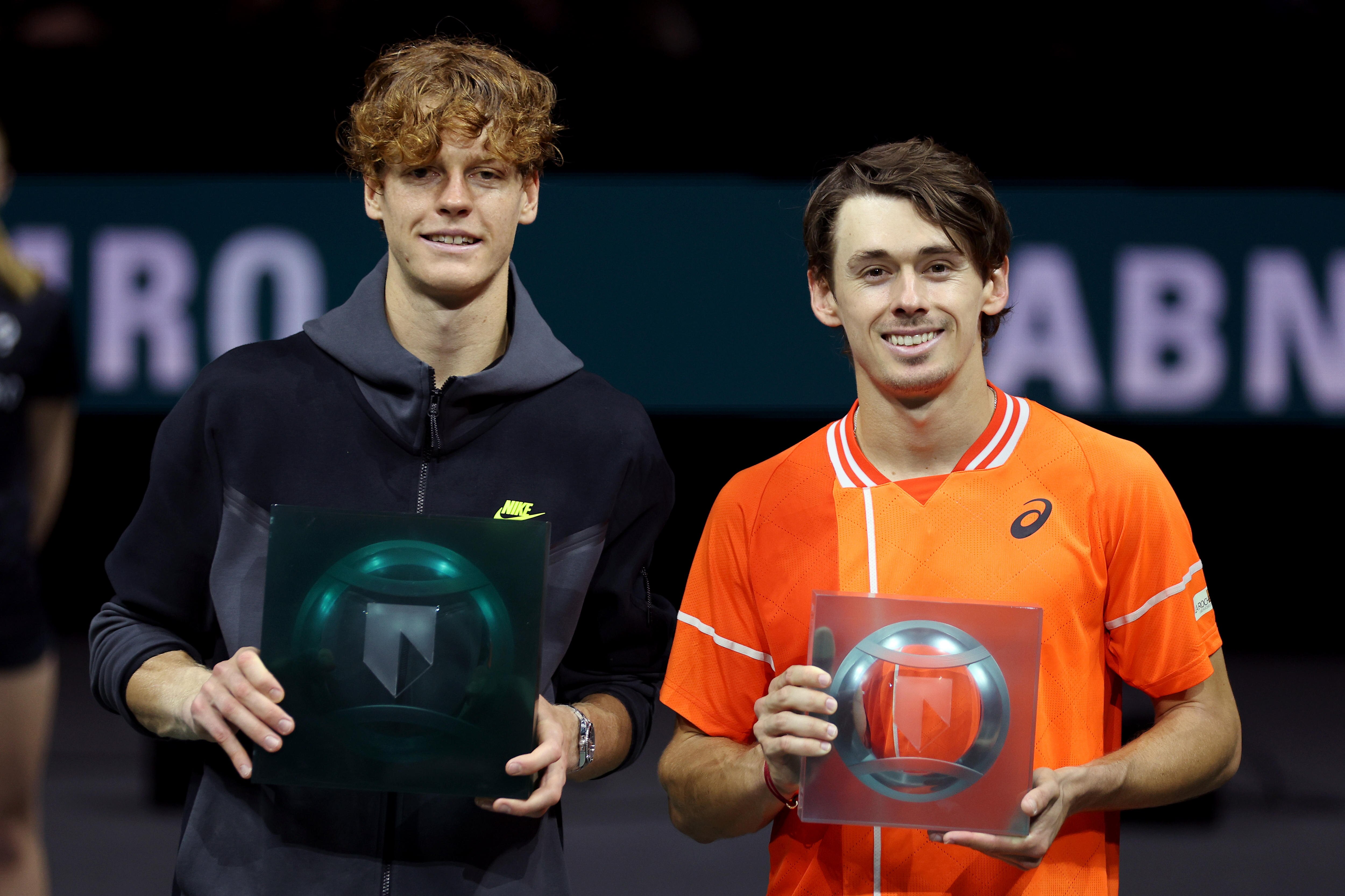 Jannik Sinner Defeats Alex De Minaur In Straight Sets At The Rotterdam ...