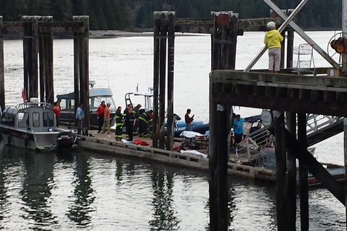 Emergency workers respond to boating accident in Canada