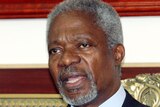 Former UN secretary-general Kofi Annan.