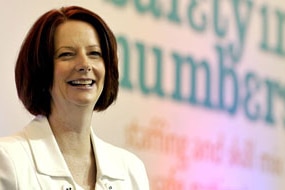 Prime Minister Julia Gillard (AAP: Alan Porritt)