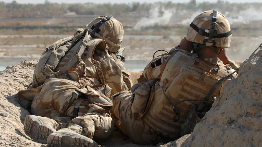 British snipers in Afghanistan
