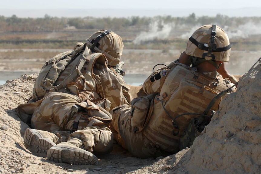 British snipers in Afghanistan