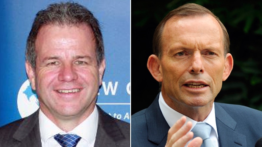Dennis Jensen and Tony Abbott