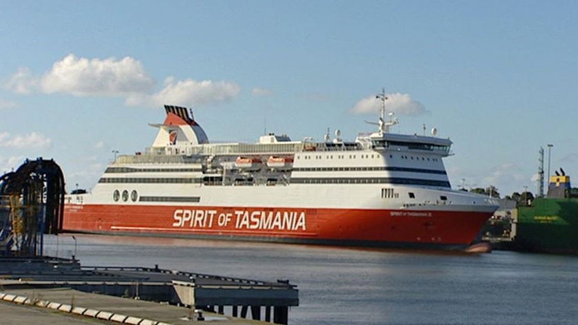 Spirit of Tasmania docked in Devonport