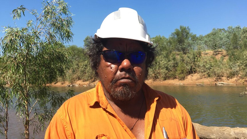 Plant machinery operator and mine site traditional owner Terry Miller at McArthur River Mine