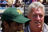 Yousuf Youhana (l) and Bob Woolmer