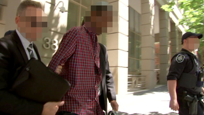A Werribee man accused of a terror plot is taken to the Melbourne Magistrates' Court.