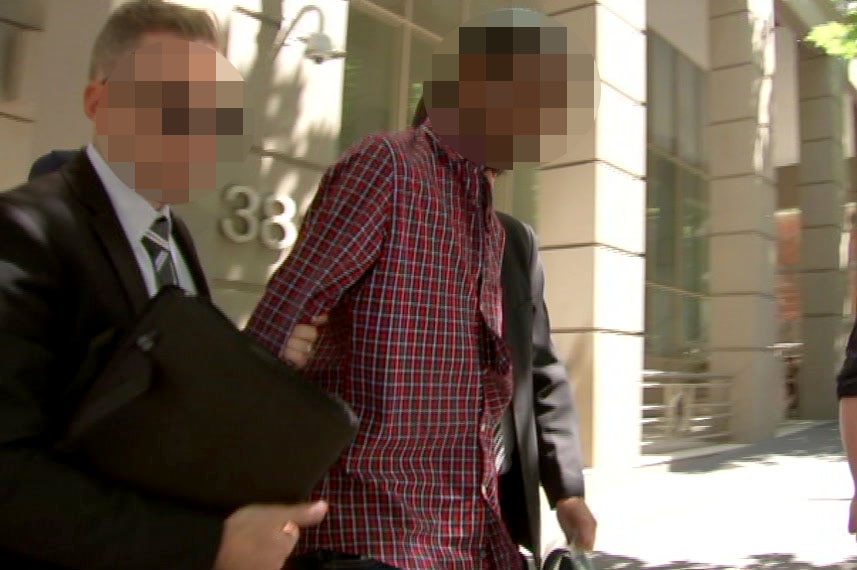 A Werribee man accused of a terror plot is taken to the Melbourne Magistrates' Court.