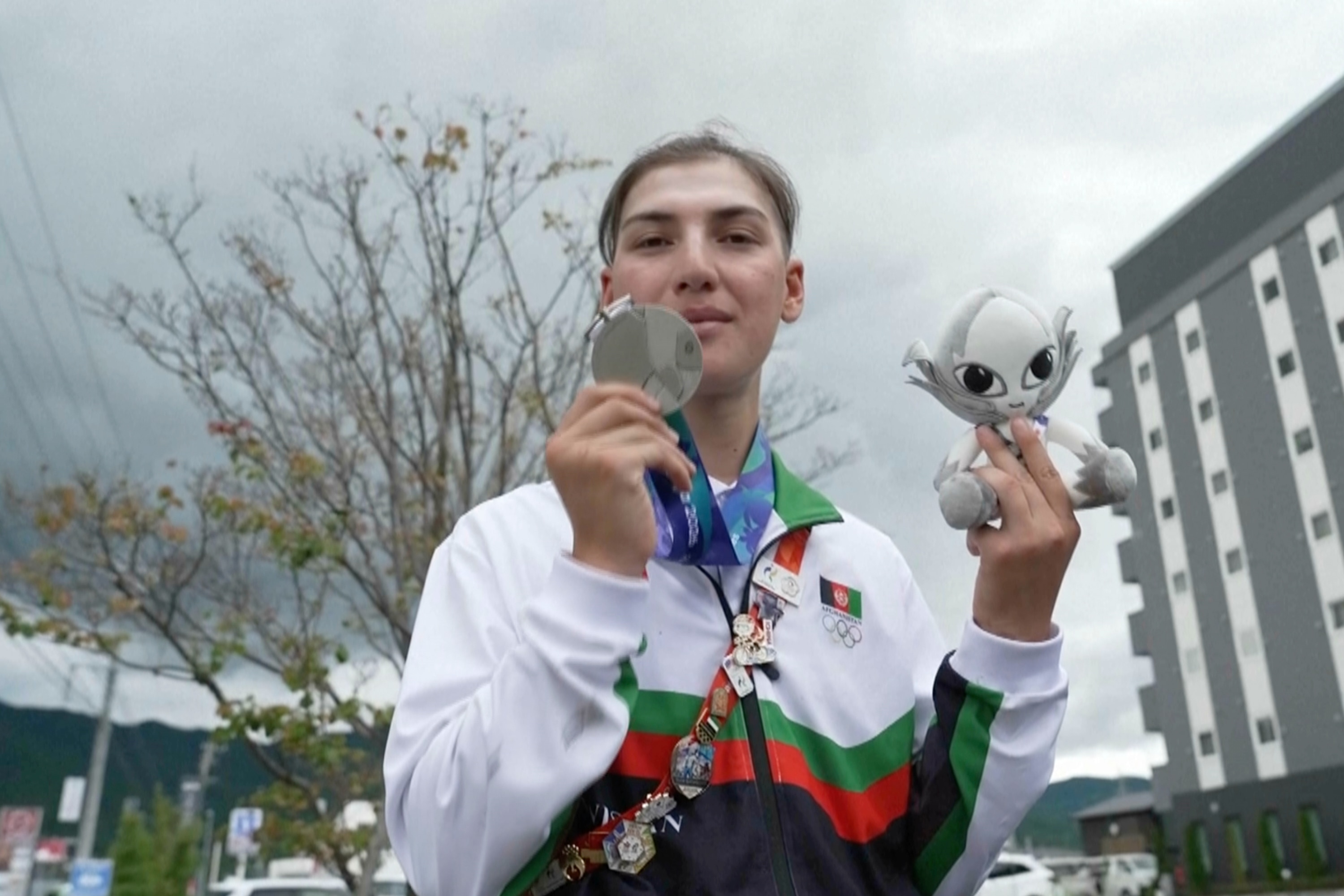 'That's why Taliban is scared': Cyclist's incredible journey to silver