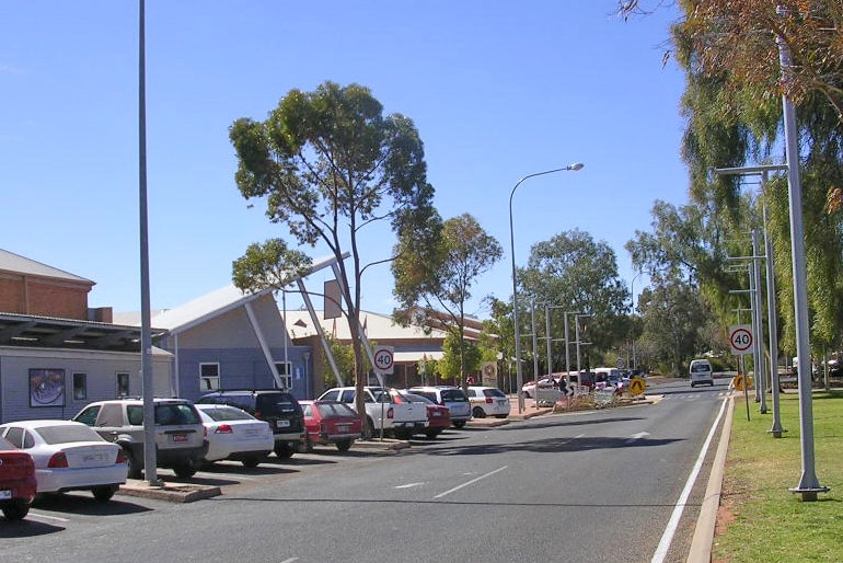 Roxby Downs main street