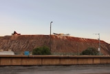 View of Broken Hill's Line of Lode precinct.