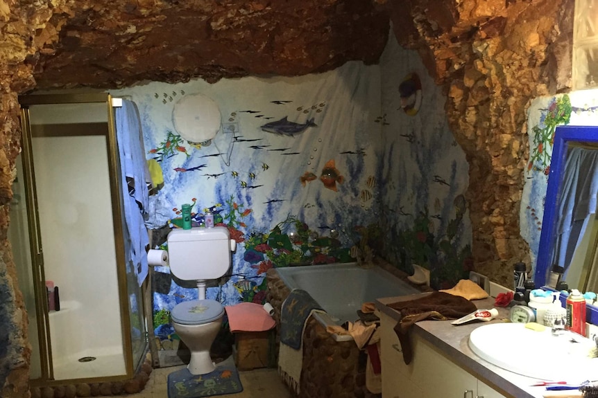 Dick Wagner's bathroom