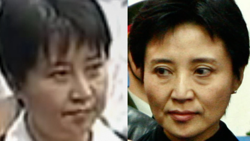 A composite image of Gu Kailai, the jailed wife of former Chinese political figure Bo Xilai.