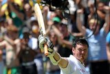 Smith celebrates Test win