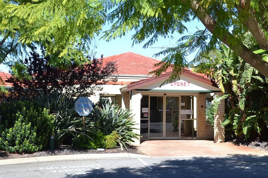 The front of an aged care facility.