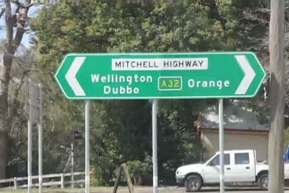 Regional road sign
