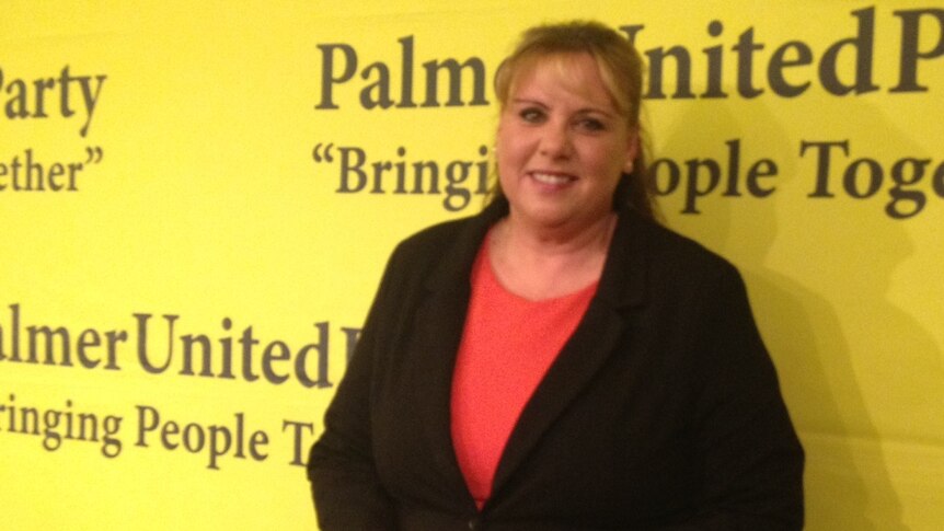 Jennifer Stefanac, Independent candidate for Newcastle, backed by the Palmer United Party.