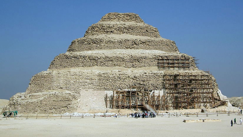 Step pyramid of Djoser at Saqqara, Egypt