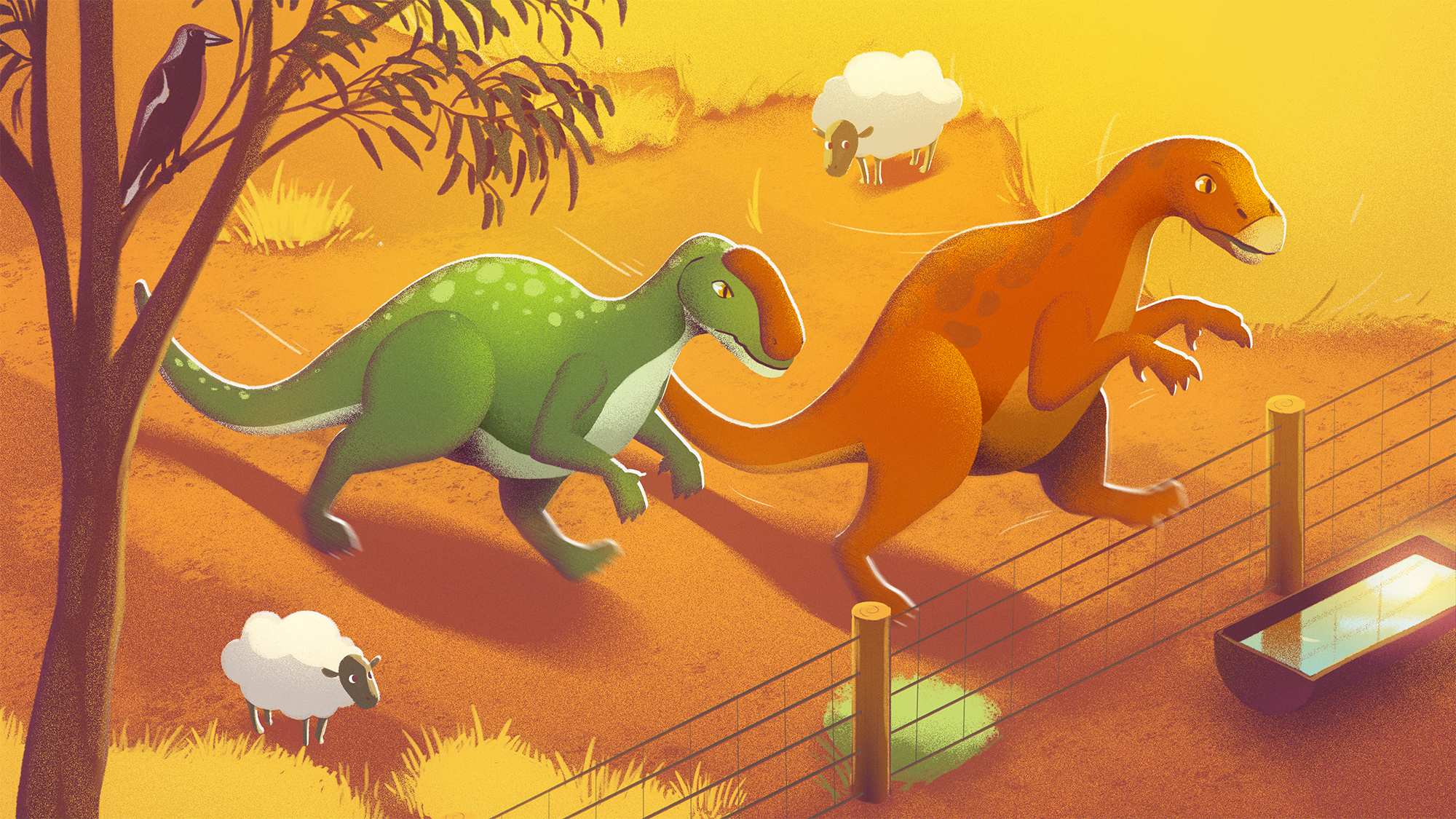 Muttaburrasaurus vs Iguanodon