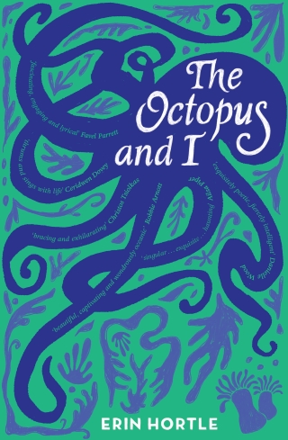 The book cover for The Octopus and I by Erin Hortle with an illustration of an octopus