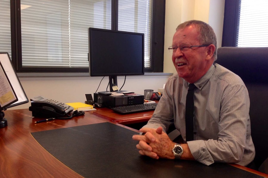 SA Minister for Regional Development Geoff Brock