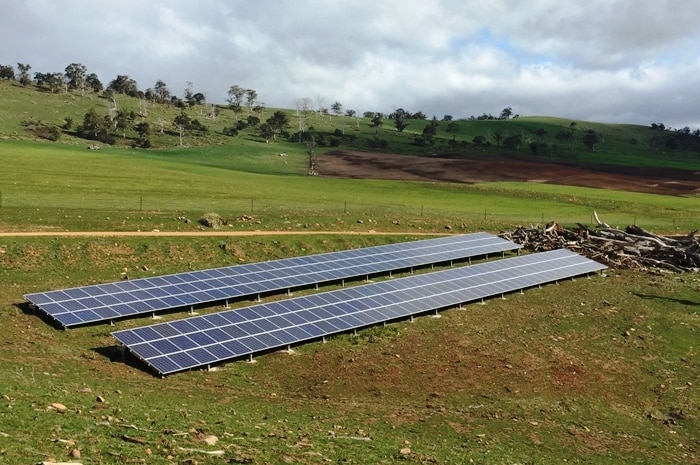 Solar uptake on Tasmanian farms soars