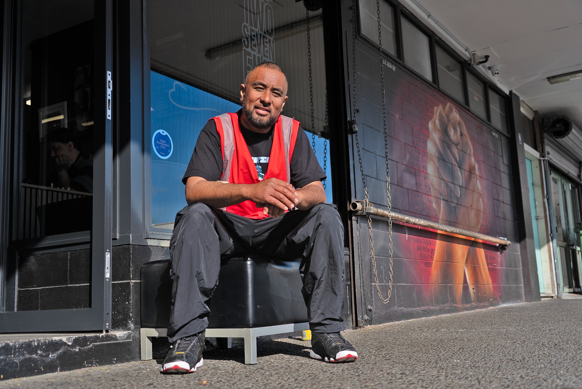 Savele "Fitz" Refiti pictured at South Auckland's 275 Markets.