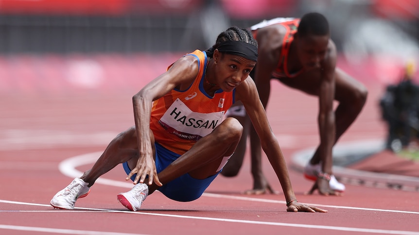 Sifan Hassan Miraculously Wins Olympics Race Despite Falling During Final  Lap