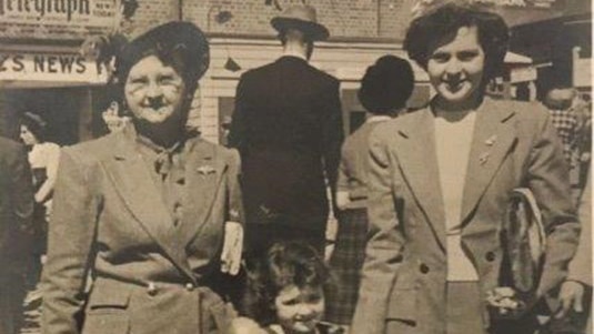 Shay Keogh's mother, nan, and great grandmother