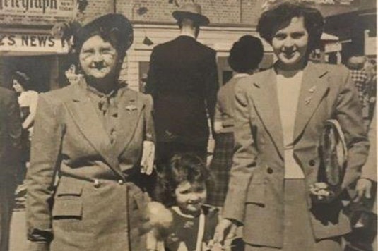 Shay Keogh's mother, nan, and great grandmother