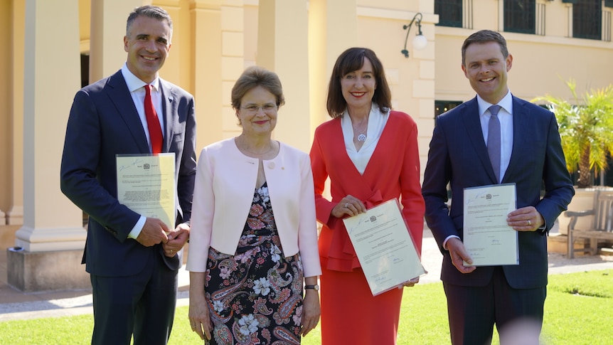 Peter Malinauskas, Frances Adamson, Susan Close, Stephen Mullighan