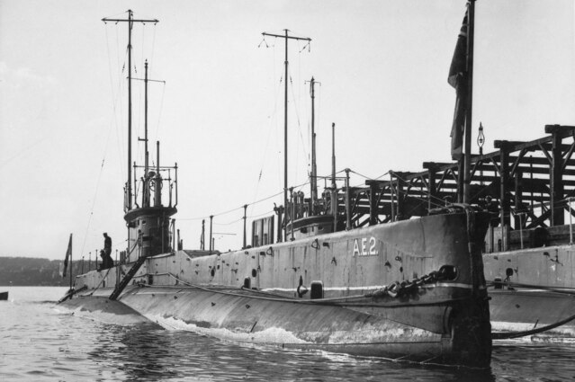The Australian submarine AE2.