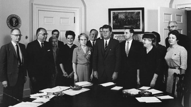 President John F. Kennedy with Members of the Consumer Advisory Council, 1962