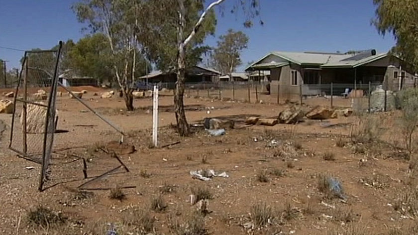 TV Still of Alice Springs town camp