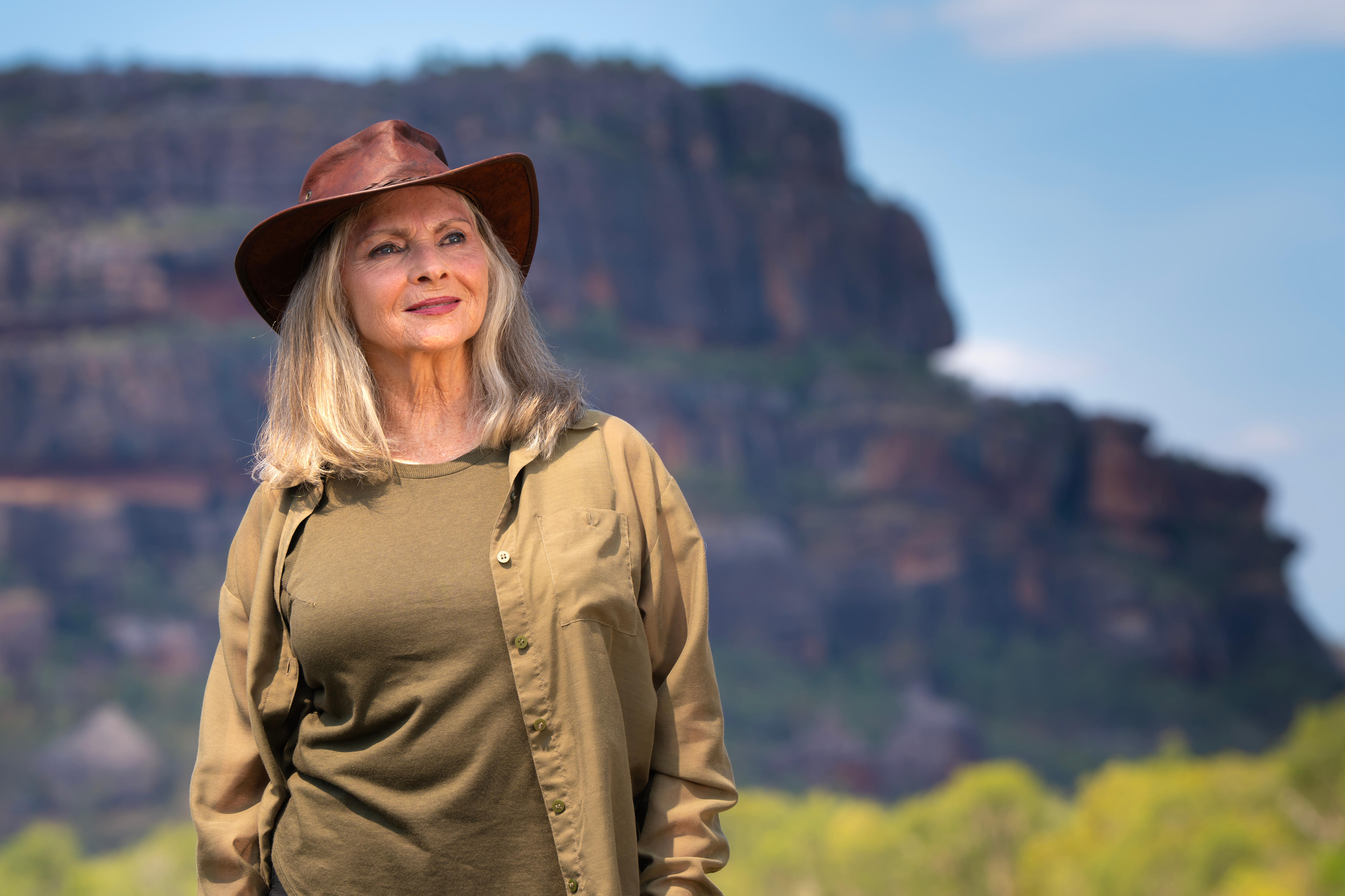 Delvene Delaney returns to Kakadu 40 years after Crocodile Dundee