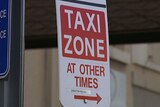 taxi zone street sign generic thumbnail