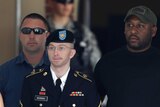 Bradley Manning departs Fort Meade courthouse after verdict